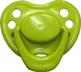 HoneyBug Sweetheart Newborn Pacifier for 18" Dolls-Totally Lime