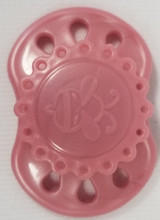 HoneyBug Sweetdreams Preemie Vintage Pacifier For 14-17" Dolls-Rose Pink