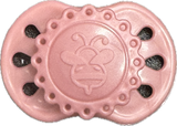 HoneyBug  Preemie Vintage Pacifier For 14-17" Dolls - Rose Pink HoneyBug  Preemie Vintage Pacifier For 14-17" Dolls - Rose Pink