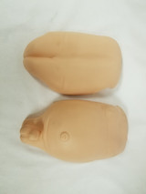 Tummy & Back Plates - Male For 20" Doll Kits by Ping Lau