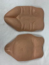 Tummy & Back Plates Set - Female For 26-28" Doll Kits by Conny Burke