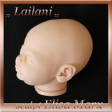 Lailani Vinyl Doll Head by Elisa Marx - HEAD ONLY