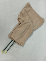 German Doe Suede Lower Body with leg armatures for 35" Dolls Attaches at waist 832GF