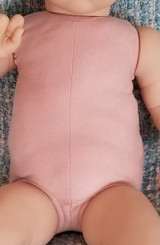 German Doe Suede Body for 16-17" 3/4 Jointed Arms Full Unjointed Front Legs 1611GF
