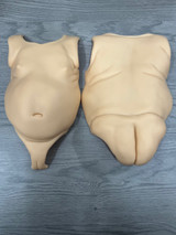 Vinyl Doll Parts - Tummy & Back Plates - Tummy & Back Plate Sets