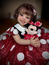 Dollee Reborn Vinyl Toddler Doll Kit by Ping Lau 30" First 100 Come with a Limited and Numbered COA and each kit will include a signed body and a gift