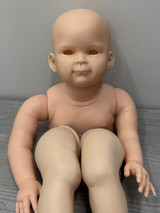 Asha Reborn Vinyl Toddler Doll Kit by Ping Lau 28" Mixed Vinyl Close Out Price 