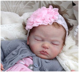 Hattie Reborn Vinyl Doll Kit by Cassie Brace 18" SOLD OUT EDITION Slight Boo Boo