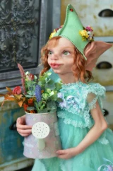 EKK Primsley Manor Elf Reborn Vinyl Doll Kit by Cindy Musgrove 26"