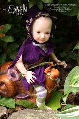 EKK  Tully the Resident Brownie Reborn Vinyl  Doll Kit by Lauren Jaimes 10-11" 