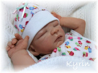 Kyrin Mini Vinyl Reborn Doll Kit by Stephanie Sullivan