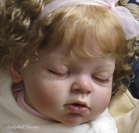 Arianna Asleep Reborn Vinyl Toddler Doll Kit by Reva Schick