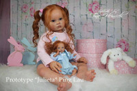 Julieta Reborn Vinyl Toddler Doll Kit by Ping Lau 28"