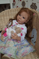 Farah Reborn Vinyl Doll Kit by Danielle Zweers