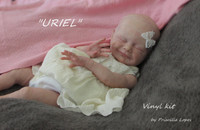 Uriel reborn vinyl doll kit by Priscilla Lopes