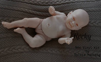 Rocky Reborn Vinyl Doll Kit by Sylvia Manning Old Rare Retired  23-24"