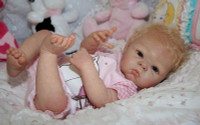 Paris Reborn Vinyl Doll Kit by Adrie Stoete
