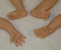 Vinyl Limbs For 18" Reborn Doll Kits By Elisa Marx #22