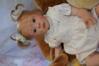 Ida Sitting Toddler Reborn Vinyl Doll Kit by Karola Wegerich