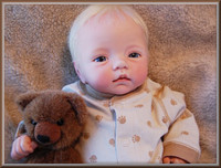 Huggy Bear Vinyl Reborn Doll Kit by Dianna Effner