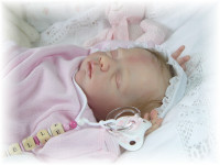 Estelle Vinyl Reborn Doll Kit by Linde Scherer