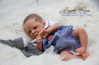 Roux Reborn Vinyl Doll Kit by Cassie Brace 18"