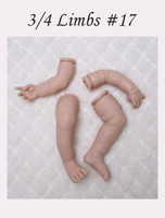 Vinyl Limbs For 18" Reborn Doll Kits By Adrie Stoete #17