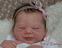 Joy Reborn Vinyl Doll Head by Adrie Stoete  Mix & Match - HEAD ONLY