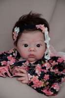 Akina Reborn Vinyl Doll Head by Adrie Stoete  Mix & Match - HEAD ONLY