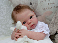 Carmen Reborn Vinyl Doll Head by Adrie Stoete  Mix & Match - HEAD ONLY