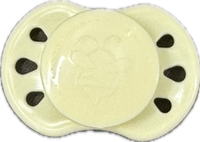 HoneyBug Preemie Pacifier For 14-17" Dolls - Frosted Yellow