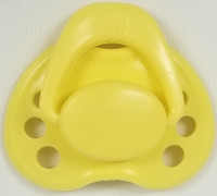 HoneyBug Sweetheart Newborn Pacifier for 18" Dolls-Bumble bee