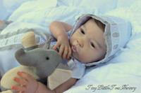 Jaylin Reborn Vinyl Doll Kit by Jannie De Lange Ultra Soft Vinyl