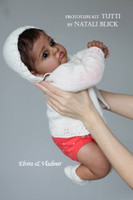 Tutti by Natali Blick SOLD OUT Limited Edition Reborn Vinyl Doll Kit