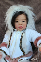 Amaya Reborn Vinyl Toddler Doll Kit by Conny Burke