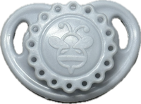 HoneyBug Micro Preemie Vintage Pacifier For 10-13" Dolls - Pebble