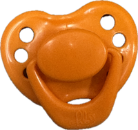 HoneyBug Newborn Pacifier for 18" Dolls - Orange Blossom
