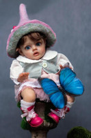 Flo The Mini ELf Reborn Vinyl Doll Kit by Natali Blick  