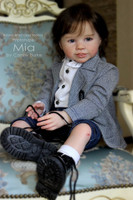 Mia Reborn Vinyl Toddler Doll Kit by Conny Burke