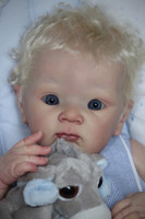 ZaZa  Reborn Vinyl Doll Kit by Adrie Stoete 