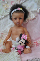 Kissy Mini Toddler Reborn Vinyl Doll Kit by Marita Winters  11 inches