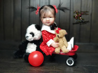 Mollylee Mini Toddler Reborn Vinyl Doll Kit by Marita Winters  11 inches