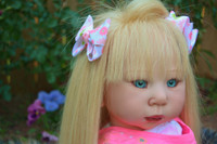 Mei Ling Toddler reborn vinyl doll kit by Adrie Stoete