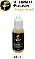 Ultimate Fusion All in One Air Dry Paint Gold 12ml Bottle (.4 ounce)