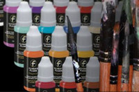 Ultimate Fusion All in One Air Dry Paint Aqua Vein 12ml Bottle (.4 ounce)