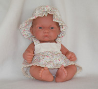 Antonio Juan Baby Girl Doll Pitu Expositor 10 Inch Doll Made in Spain AJ4048