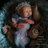 Tarni the Mermaid Reborn Vinyl Doll Kit by Nadezda Dolotova