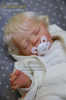 Penelope Reborn Vinyl Doll Kit by Jannie De Lange 