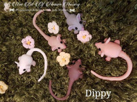 Dippy the Mini Mouse by Jade Warner  Silicone Full Body Doll Kit Unpainted 