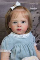 Lilly Reborn Vinyl Toddler Doll Kit by Conny Burke